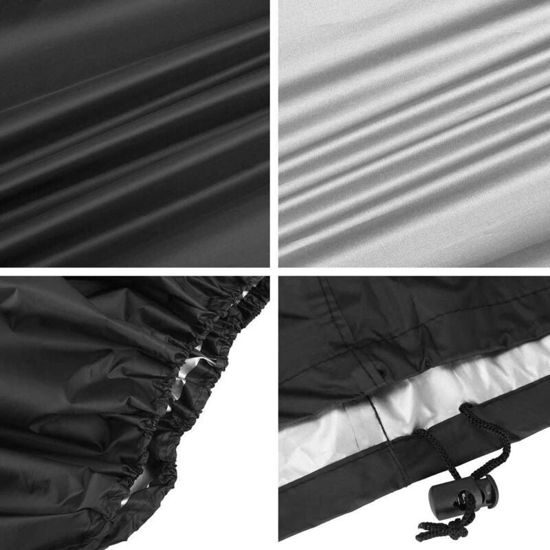 Rectangular Table Cover Oxford 210D Black 150 x 130 x 90cm