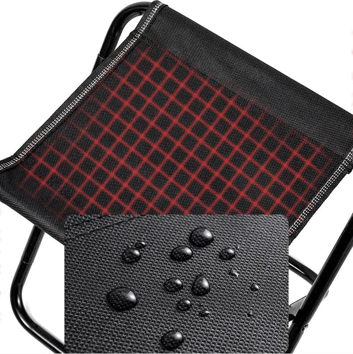 Palm Valley Mini Folding Camp Stool, Black