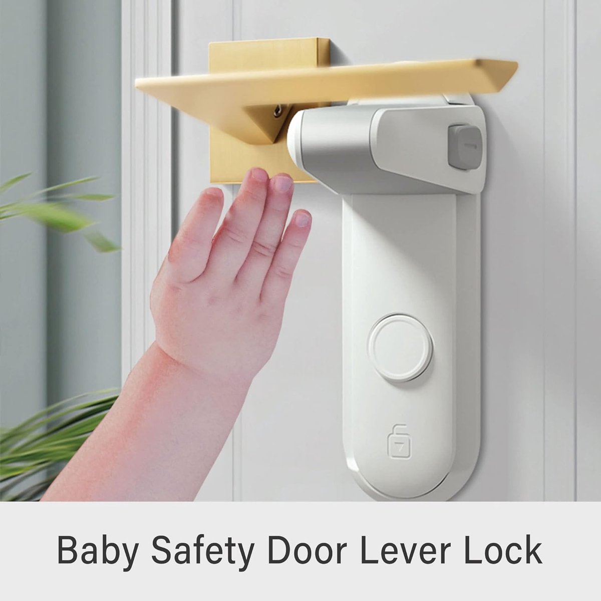 Child safety door handle locks