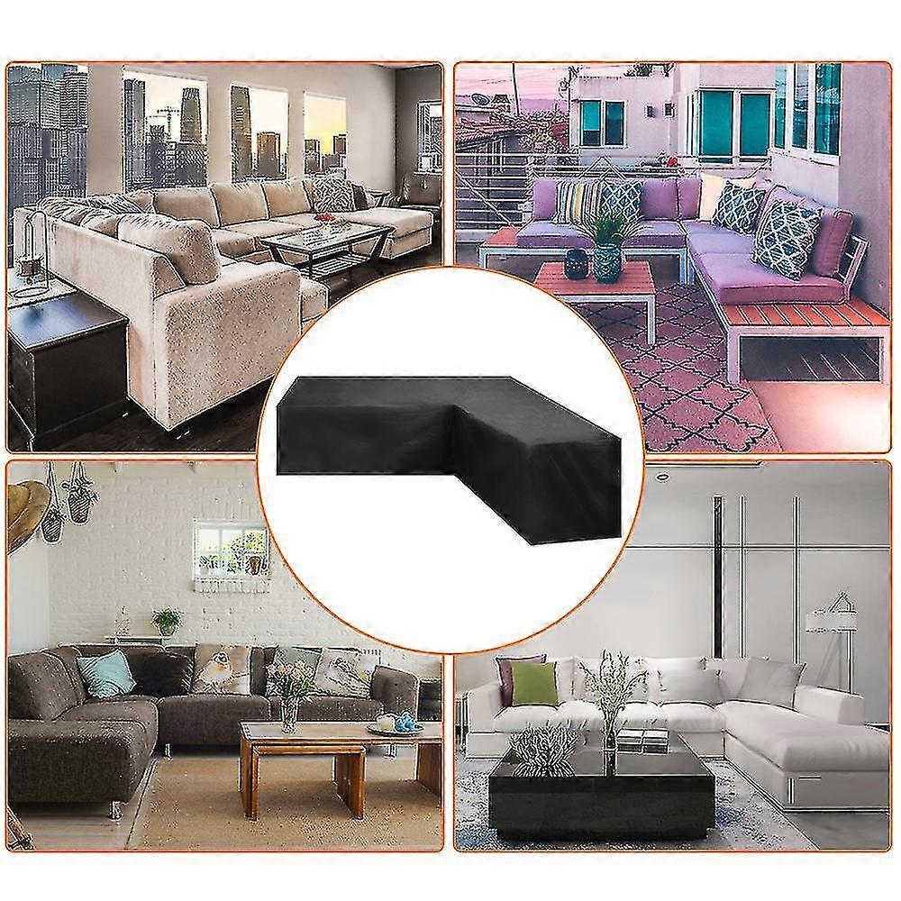 L Shape Corner Sofa Cover Oxford 260 x 192 x 82cm