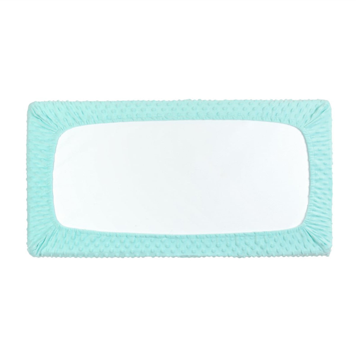 Baby Changing Pad Cover, Mint Green - view 3