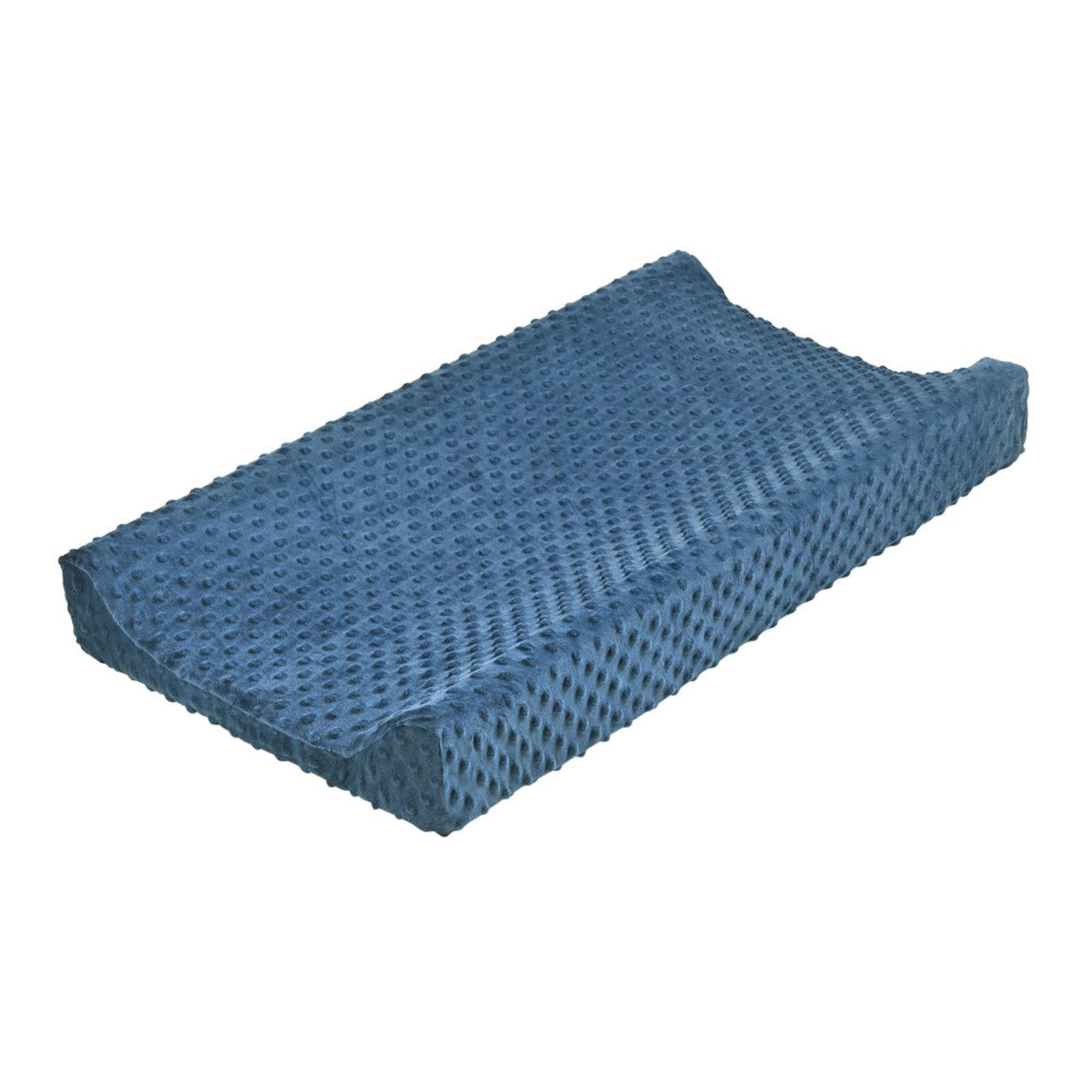 Navy soft baby change mat cover