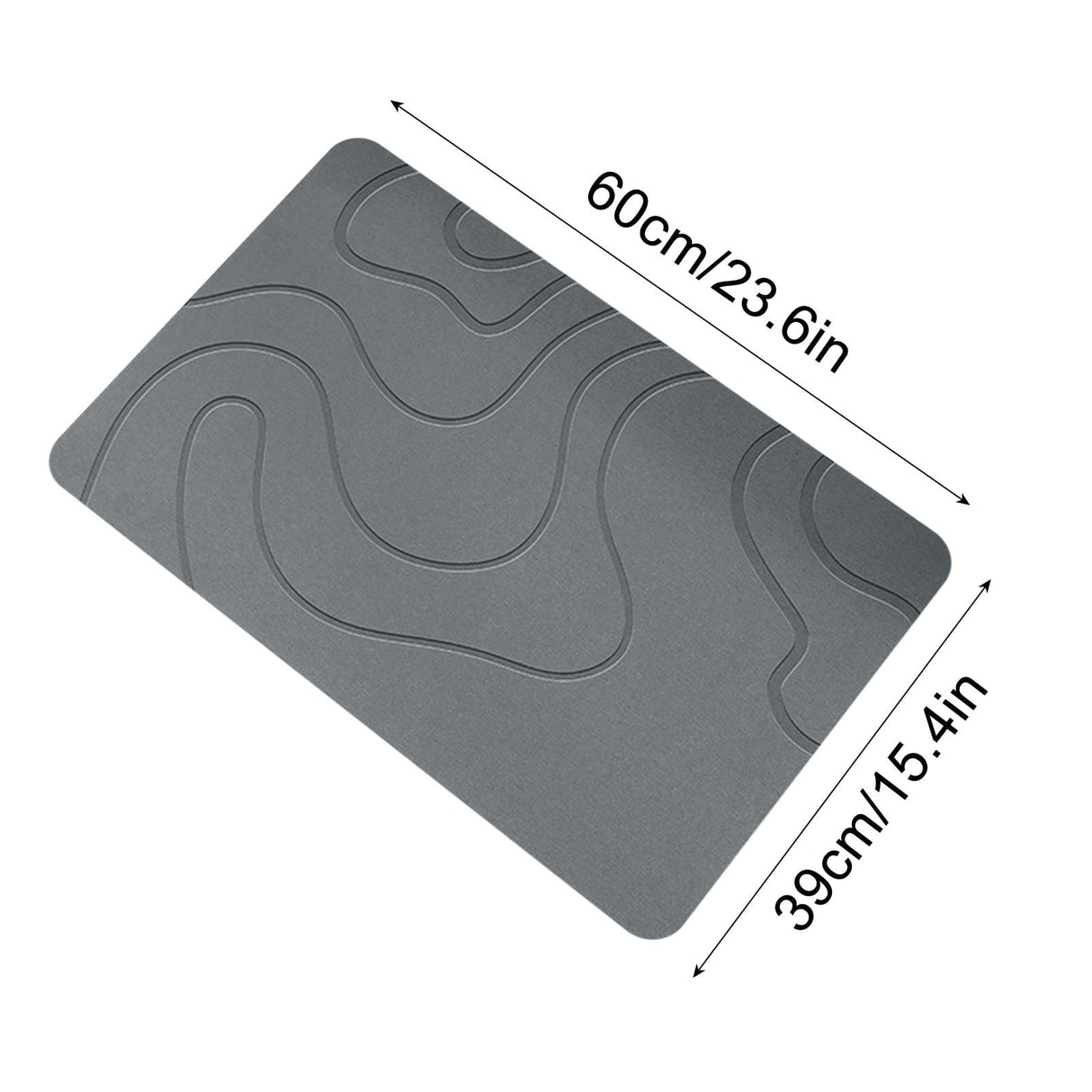 Cutaway showing the layered fabric surface, sponge layer and foam absorbent core