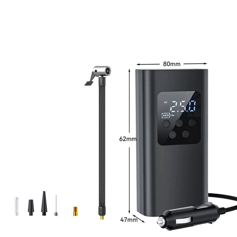Robson rechargeable electric mini air compressor inflator