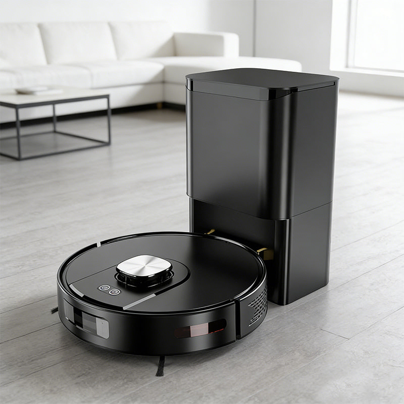 Dresden Smart Robot Vacuum and Mop, Self Emptying Dock, 3500Pa, LDS Navigation