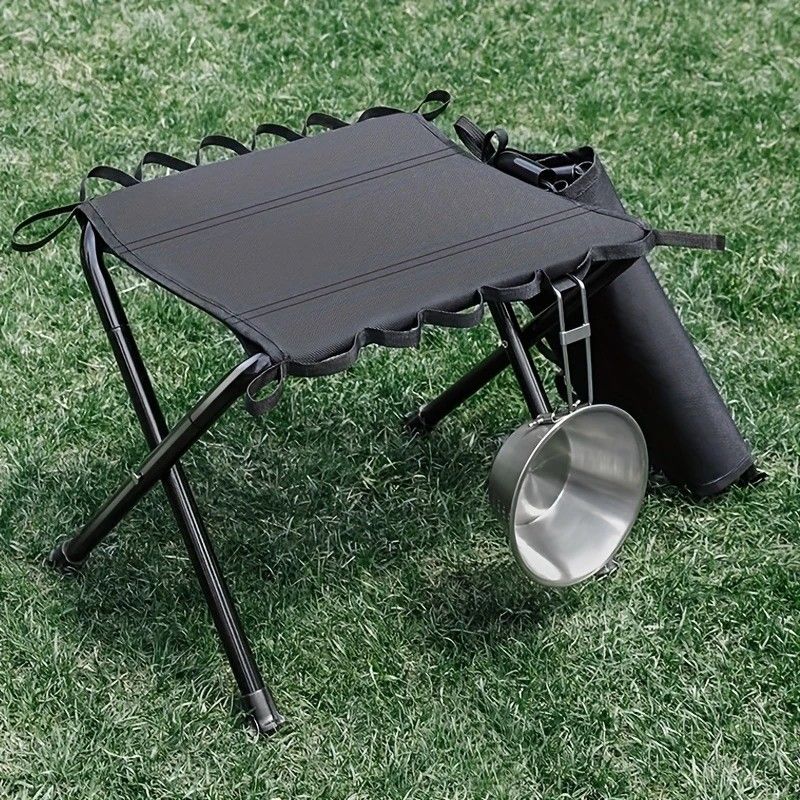 Ellery Folding Camp Stool, Khaki