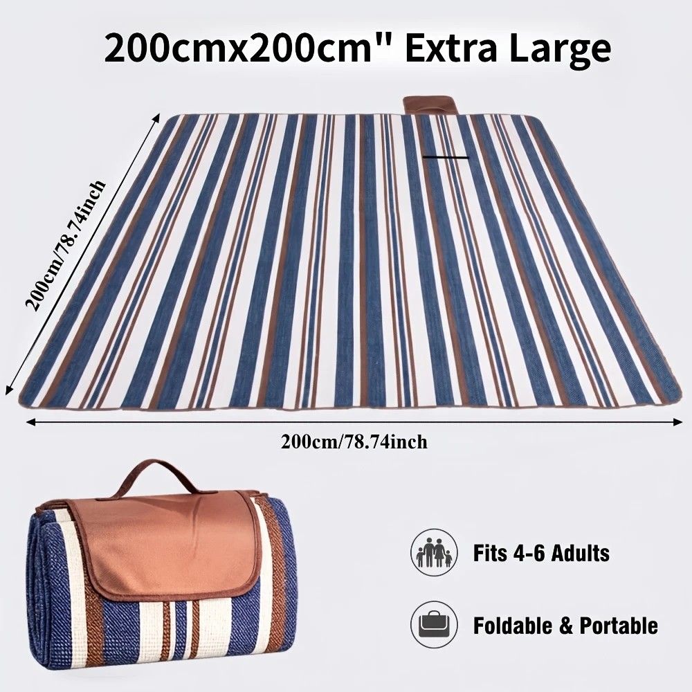 Keswick Waterproof Picnic Mat, Extra Large 200x200cm