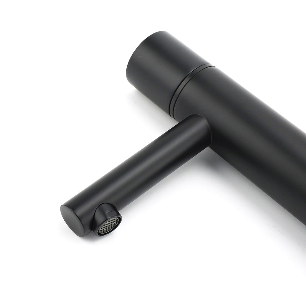 Basin Mixer Tap, Matte Black