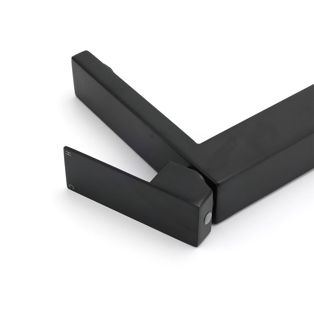 Tall Vessel Basin Mixer Tap, Matte Black