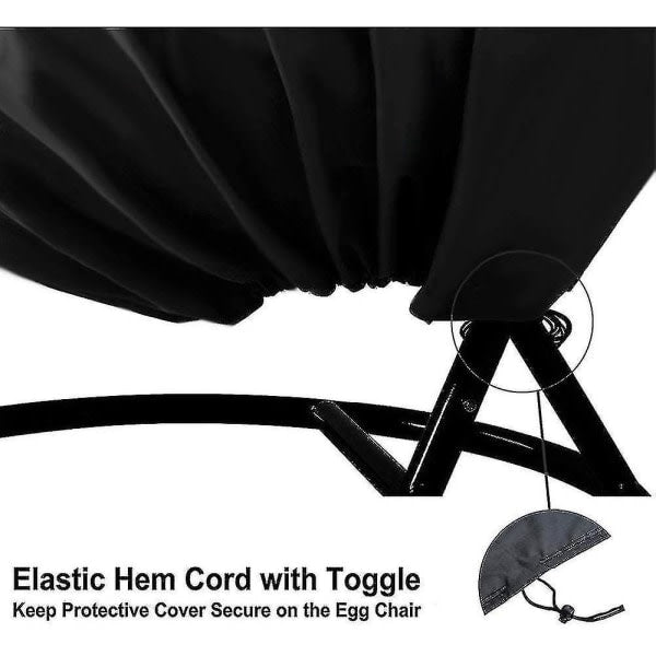 Hanging Egg Chair Cover Oxford 190 x 115cm