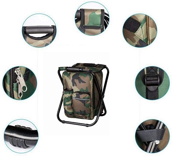 Kata Tjuta Compact Folding Camp Chair, Camouflage