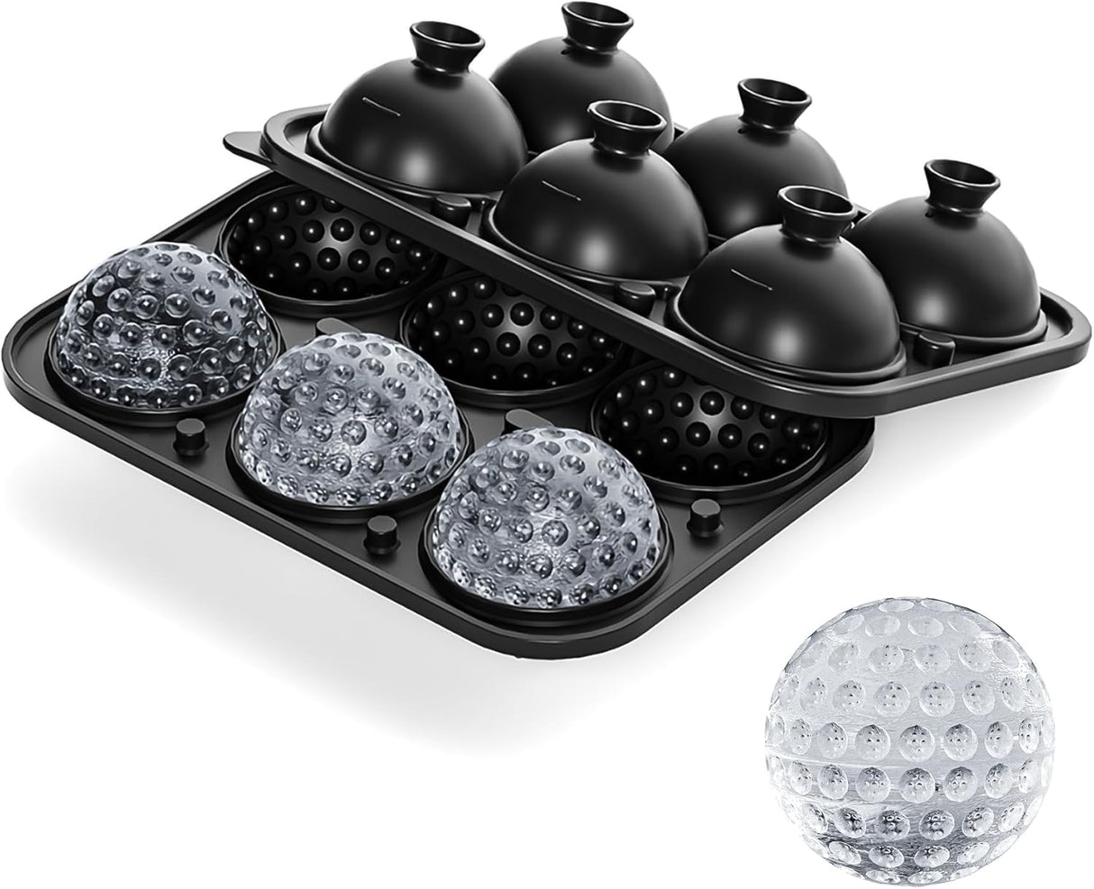 Camp silicone golf ball sphere ice mould making 2.2 inch ice balls