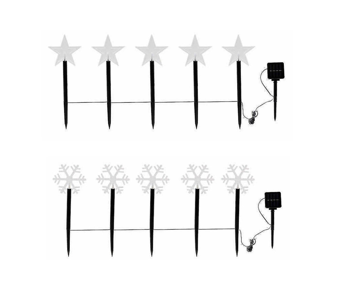 Solar Garden Stake Lights, Warm White