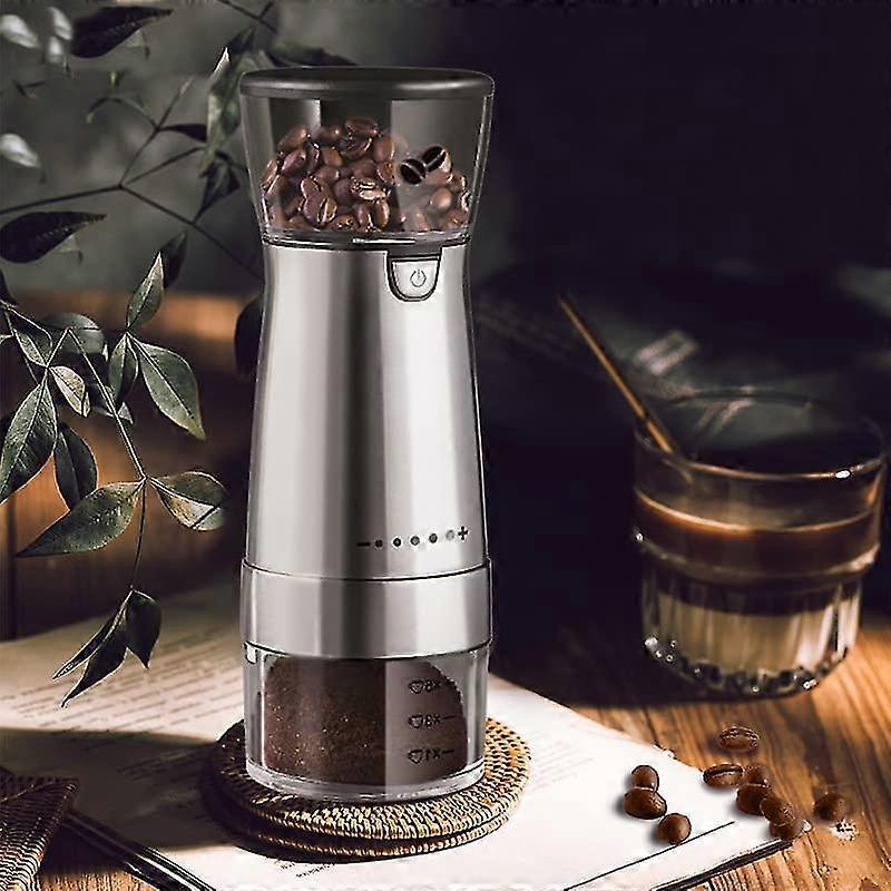 Modica Coffee Grinder, Electric, Portable, Stainless Steel Blade, 200W