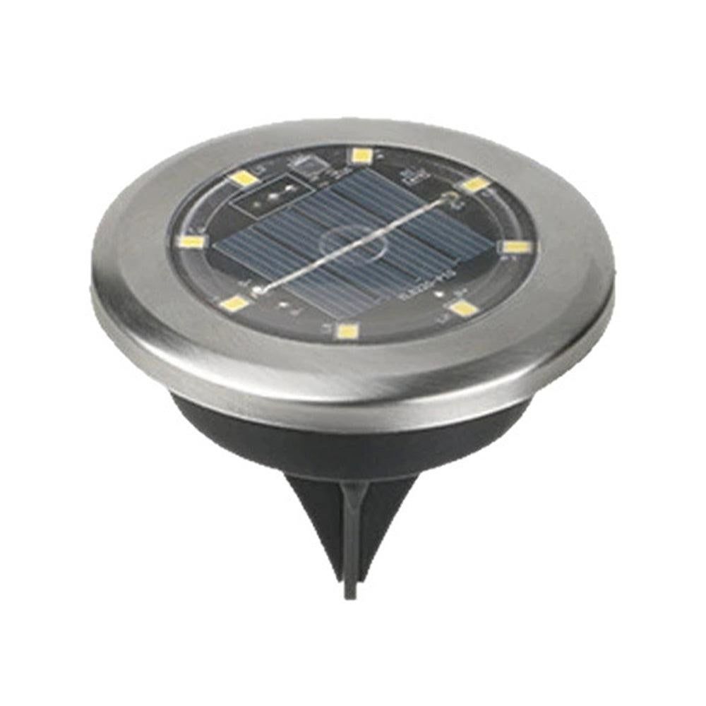 Mini Solar Ground Lights, Warm White 10 Pack