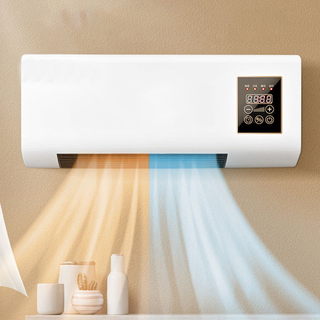 Comabbio Wall Mounted Air Conditioner, Mini Split, Cooling and Heating