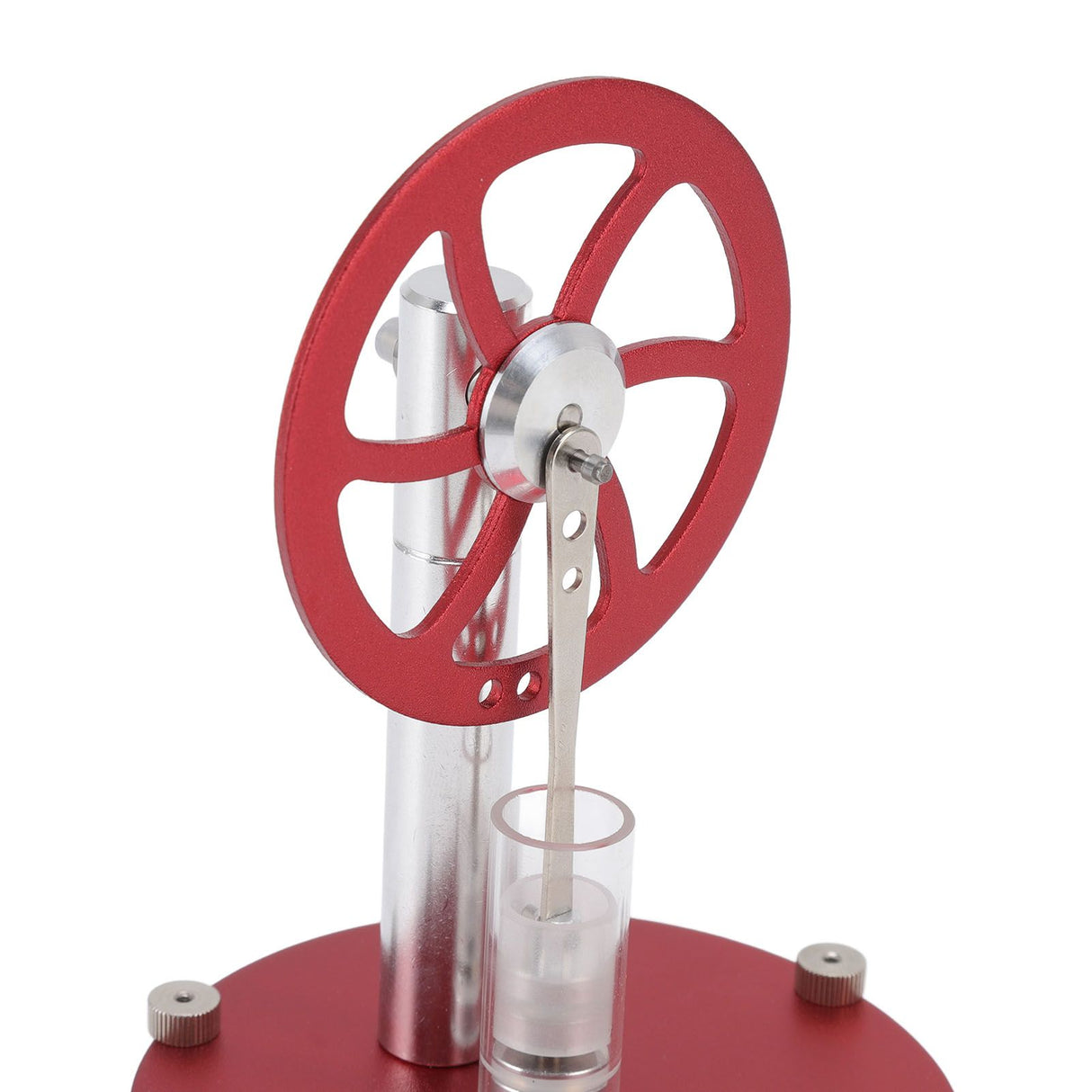 Stirling engine model supplied with instruction manual