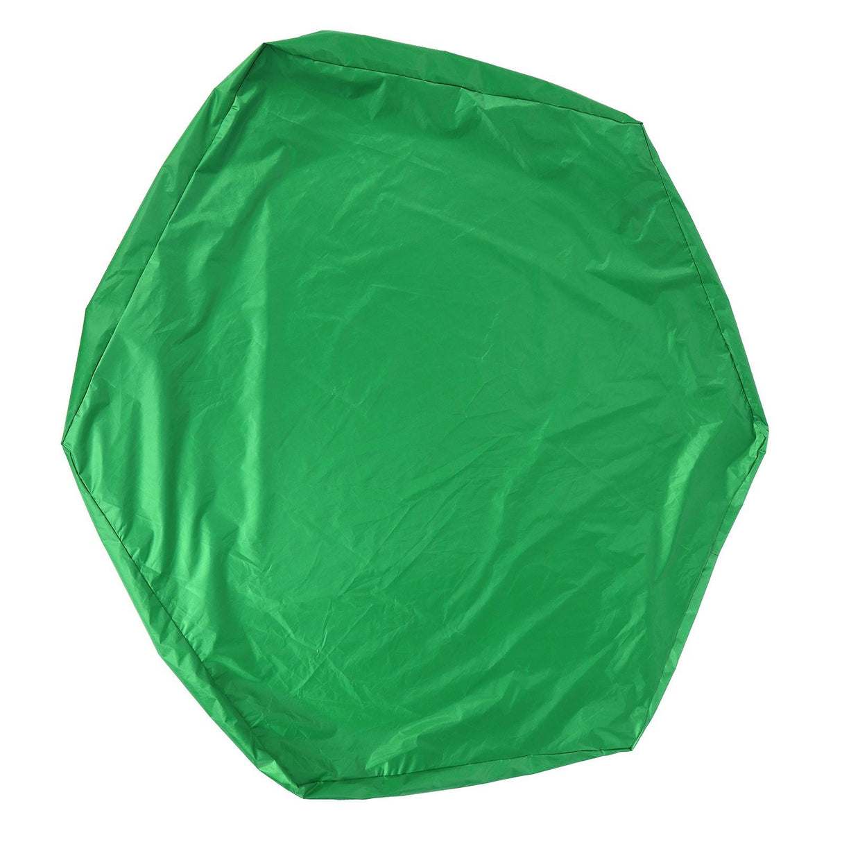 Hexagon Sandpit Cover with Drawstring, Waterproof, Green