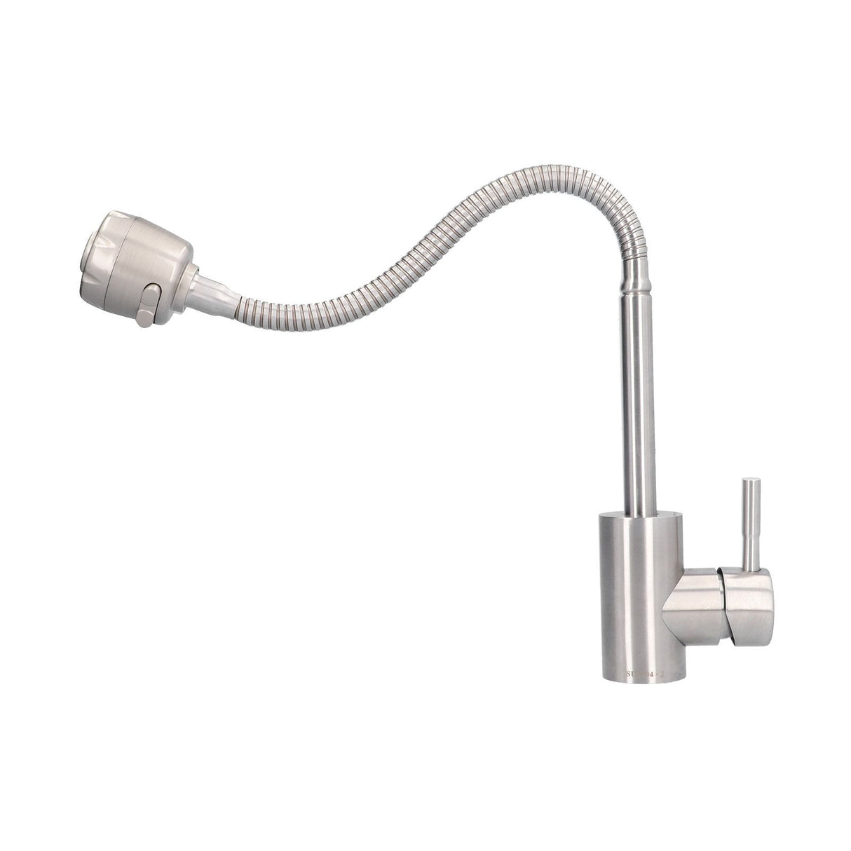 Mixer tap in use with the gentle outlet mode for washing hands