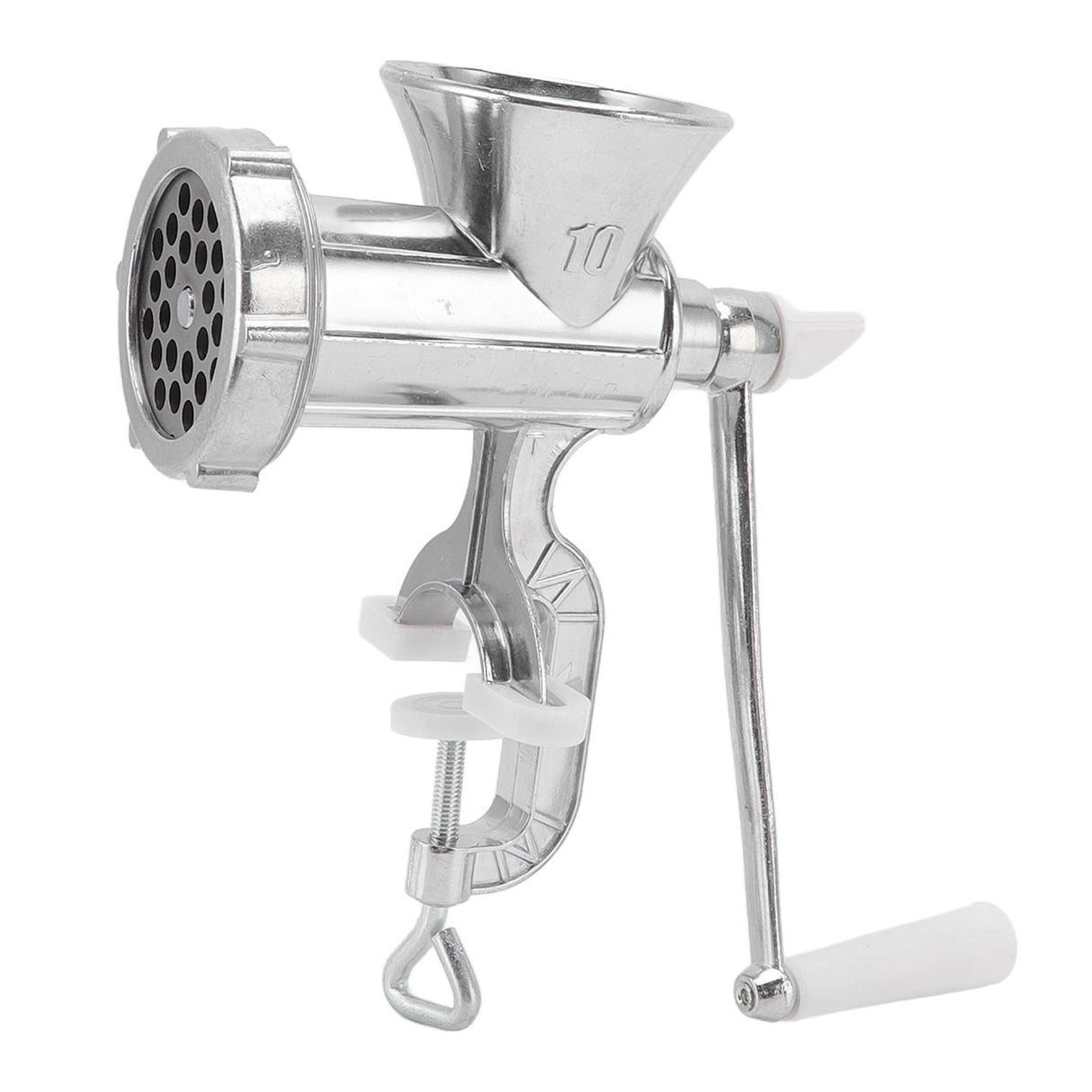 Feed hopper of the manual meat grinder