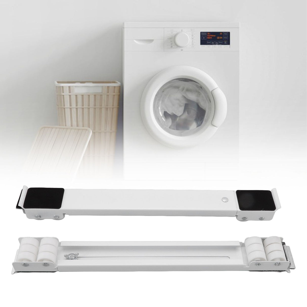 Dimensions of the appliance roller measuring 5 cm wide and 4 cm high