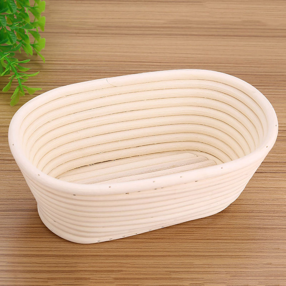 Banneton proofing basket weave detail