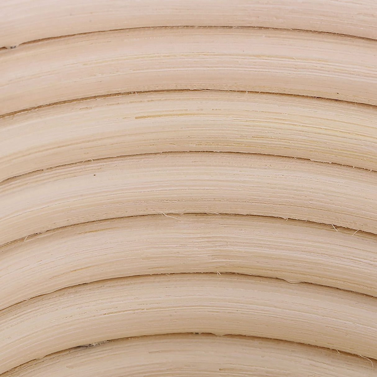 Cane banneton bread proofing basket size detail