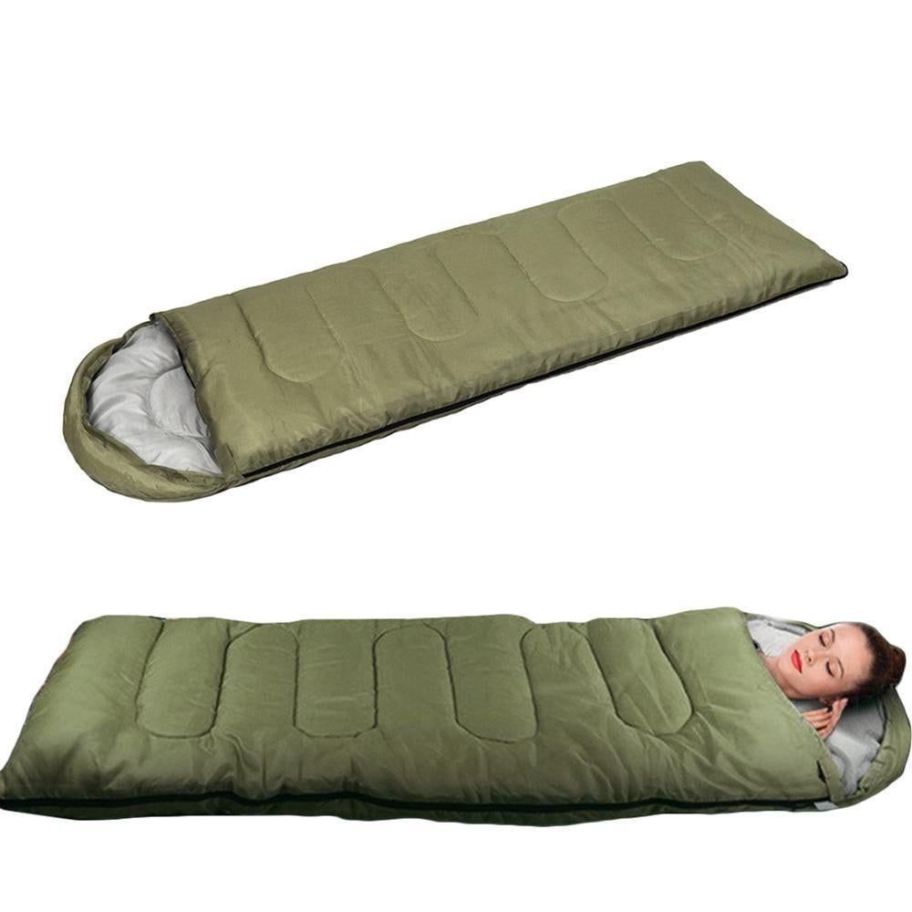 Cochamo camping envelope sleeping bag with storage bag