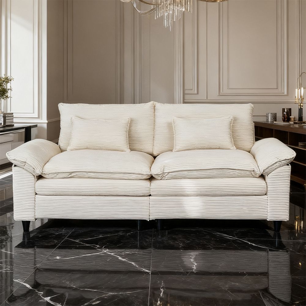 Sitges 2 Seater Sofa, White