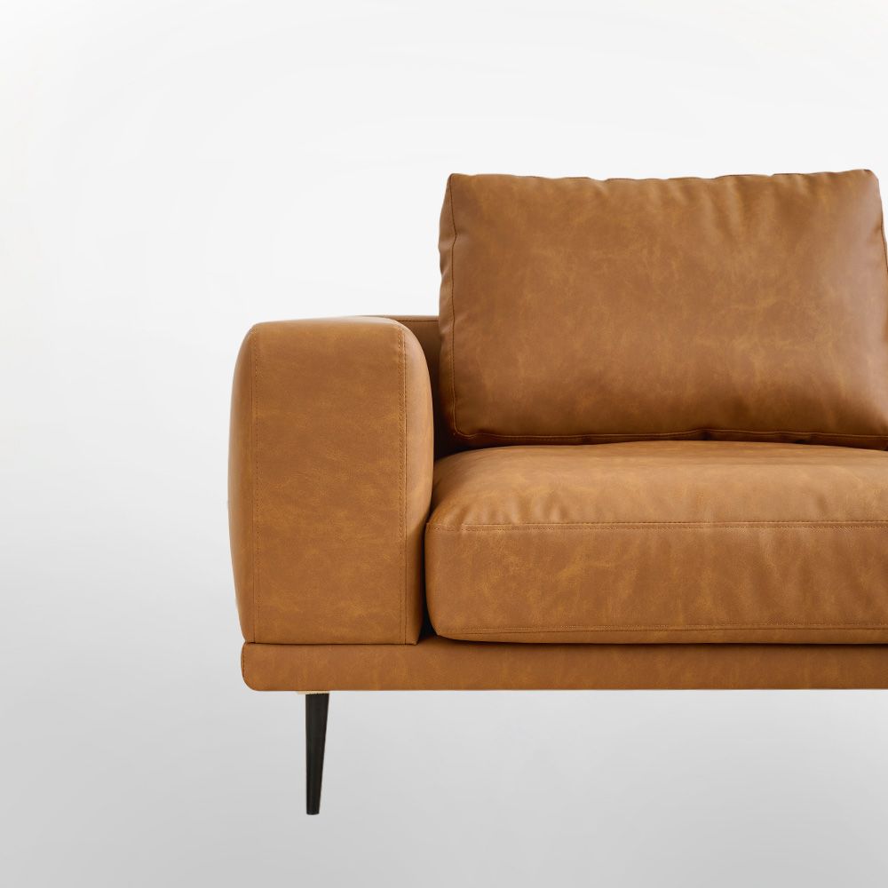 Cambrils 2 Seater Sofa, Brown