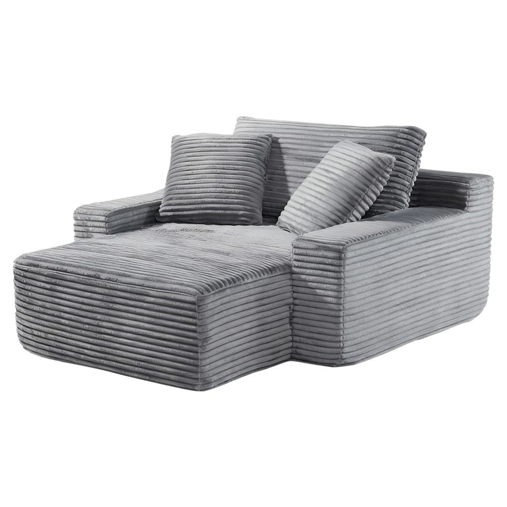 Salou 3 Seater Modular Sofa, Dark Grey