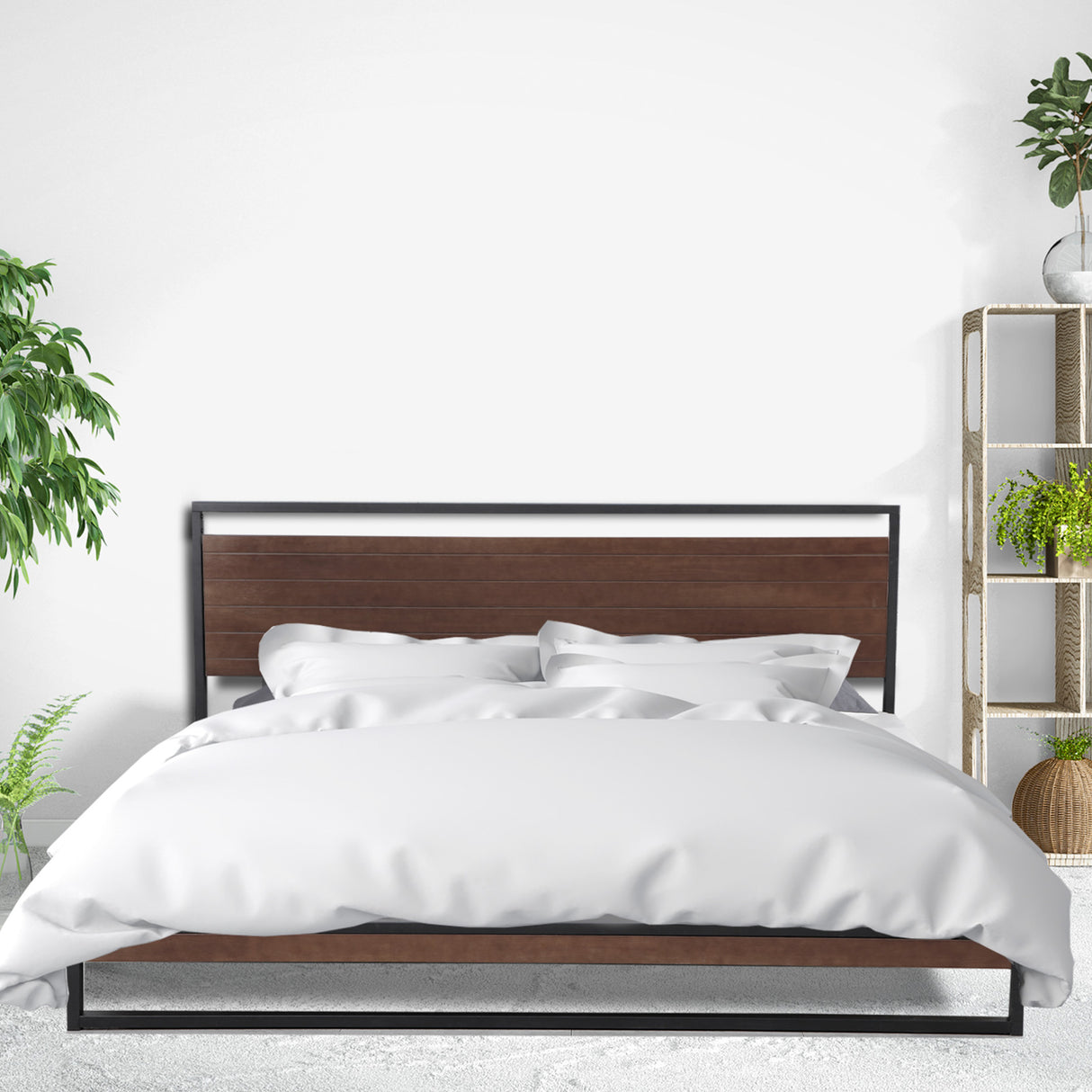 Ariccia Single Bed Frame, Black