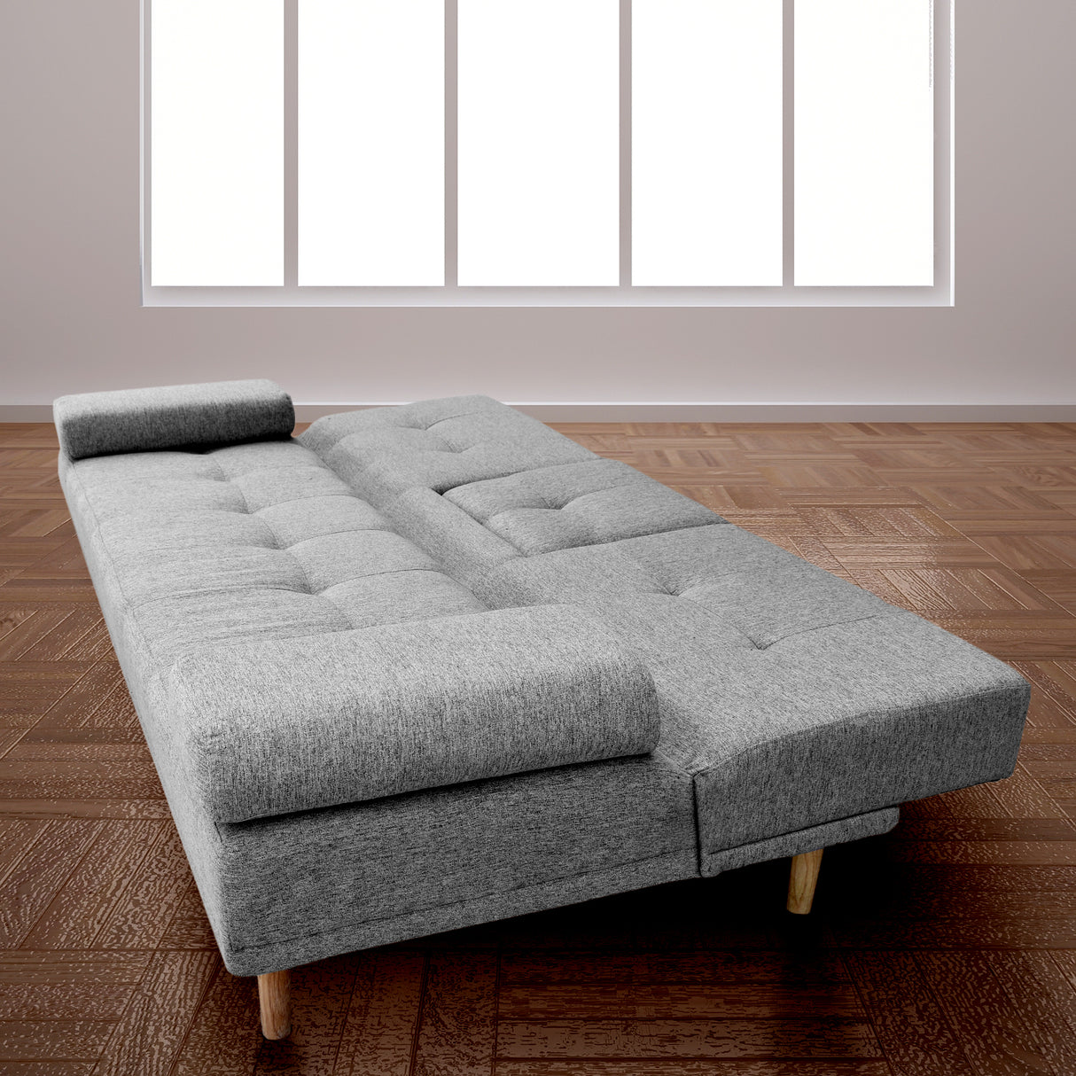 Miramar 3 Seater Sofa Bed, Grey