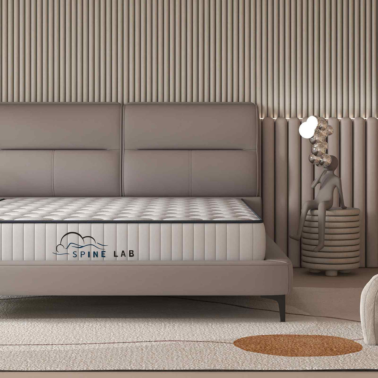 5 Zone Bonnell Spring Mattress, Medium Firm, 21cm King Single