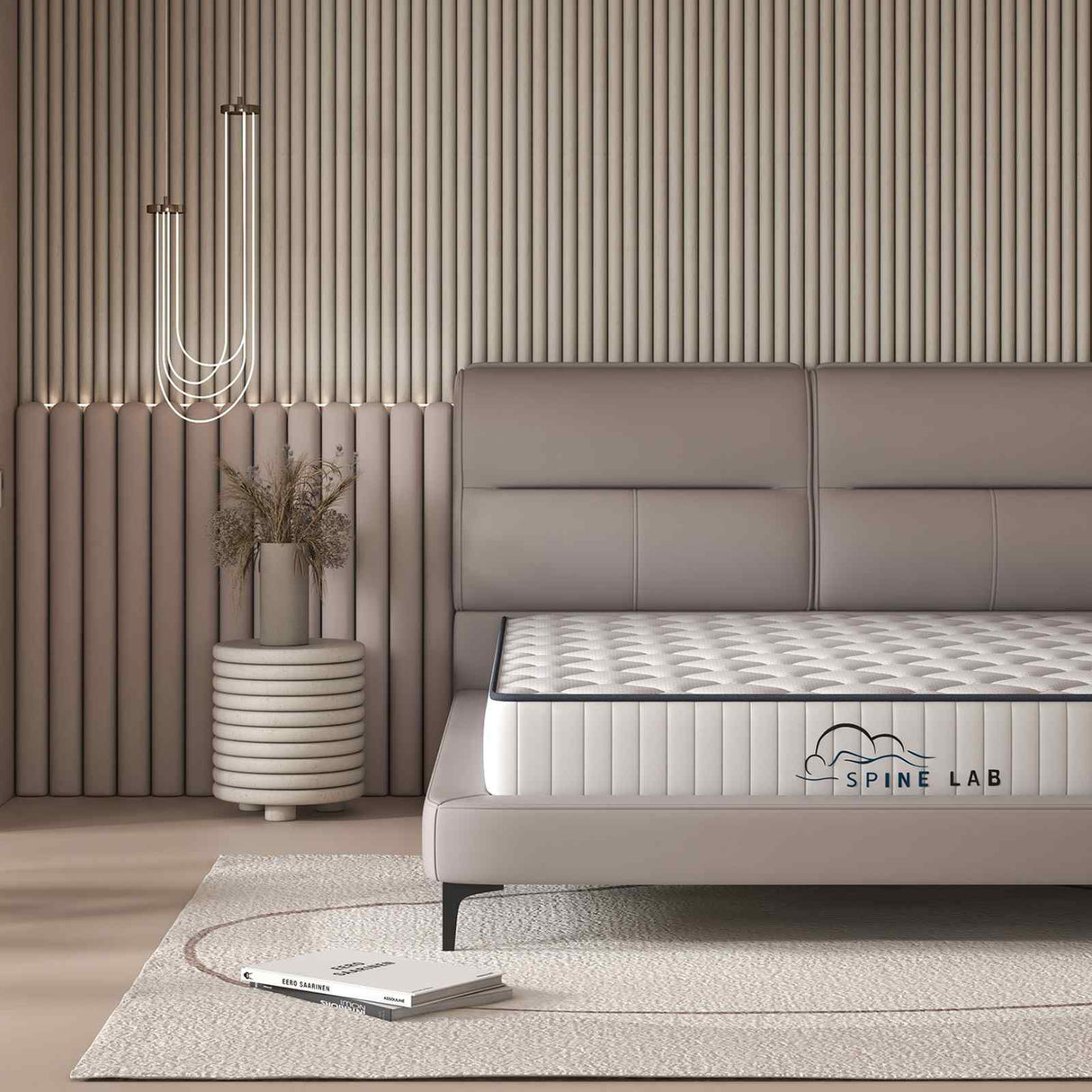 5 Zone Bonnell Spring Mattress, Medium Firm, 21cm King Single