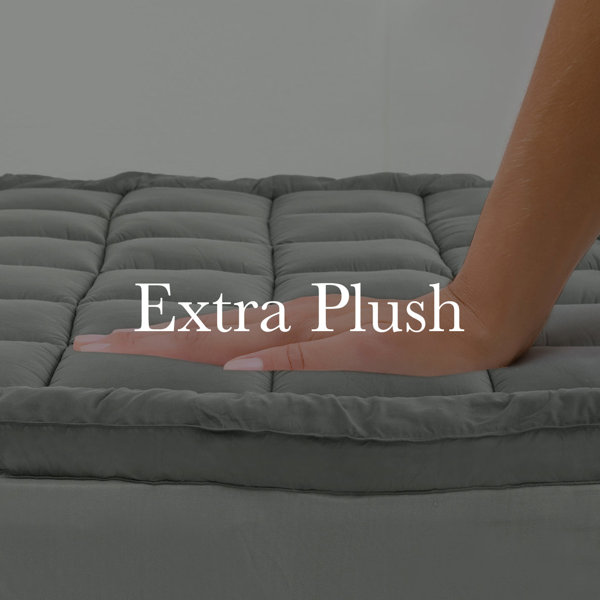 Royal Comfort 800GSM Charcoal Bamboo Blend Mattress Topper — Single, 45cm Skirt — Allure Home Collections