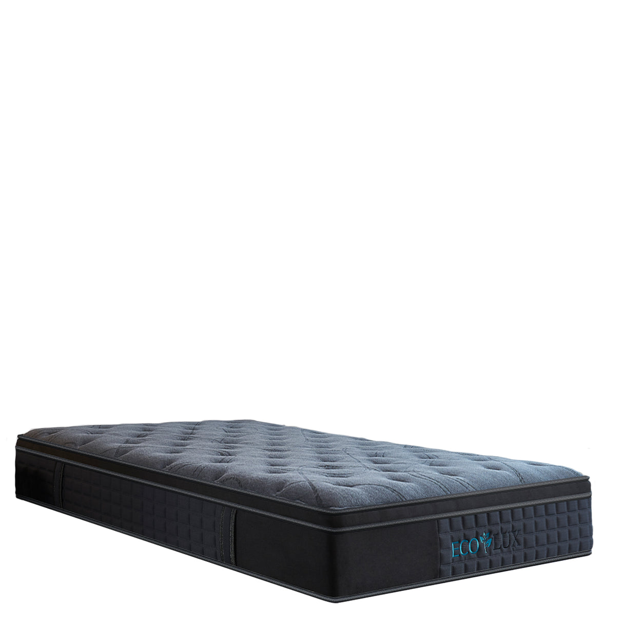 Medium firm Euro top 7 zone pocket spring mattress, 33cm single