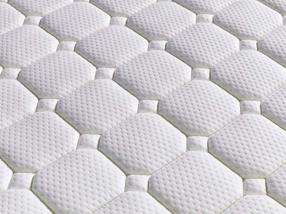 Rocca Single Mattress, White Grey and Black