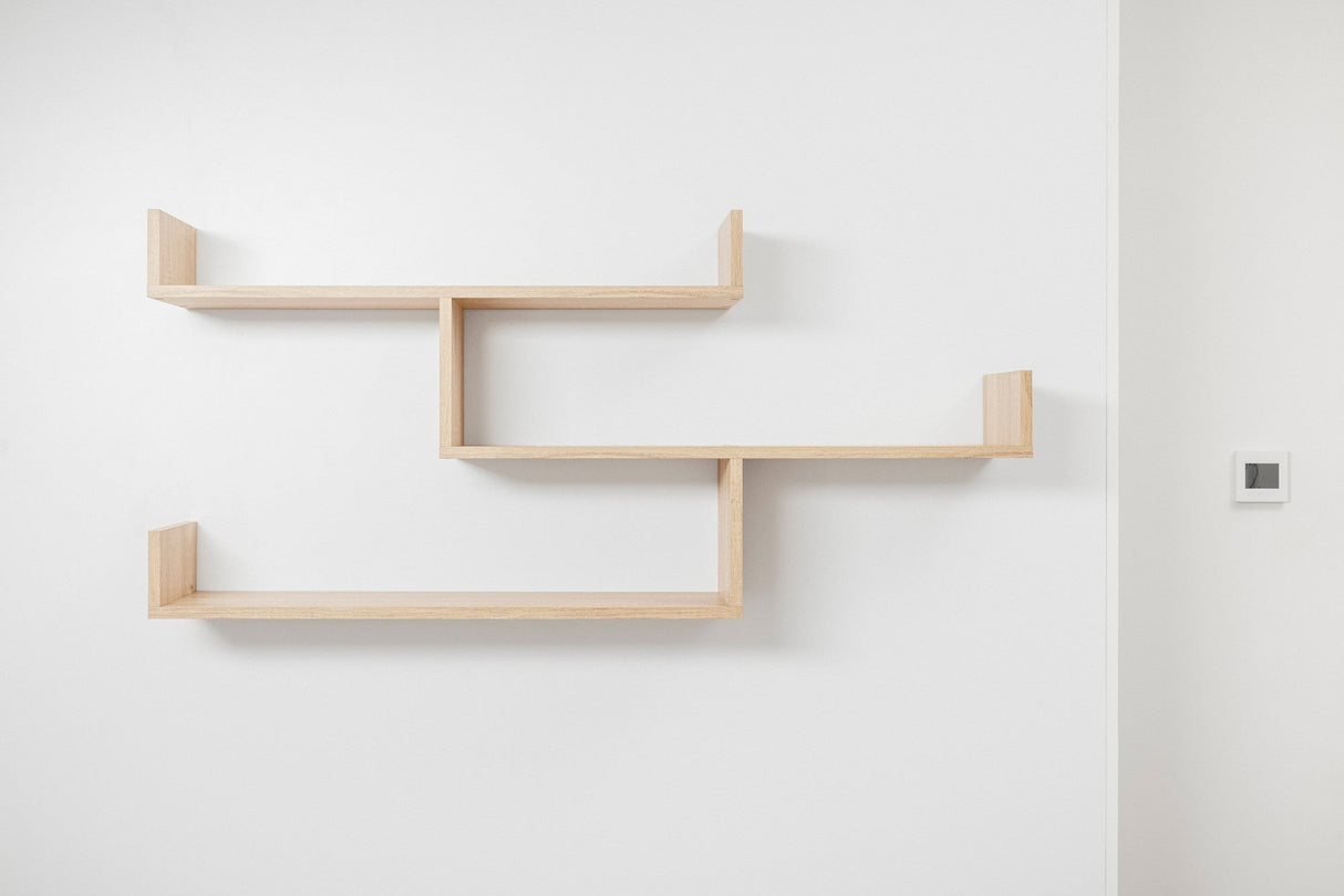 Kingswood Floating Wall Shelf, Oak