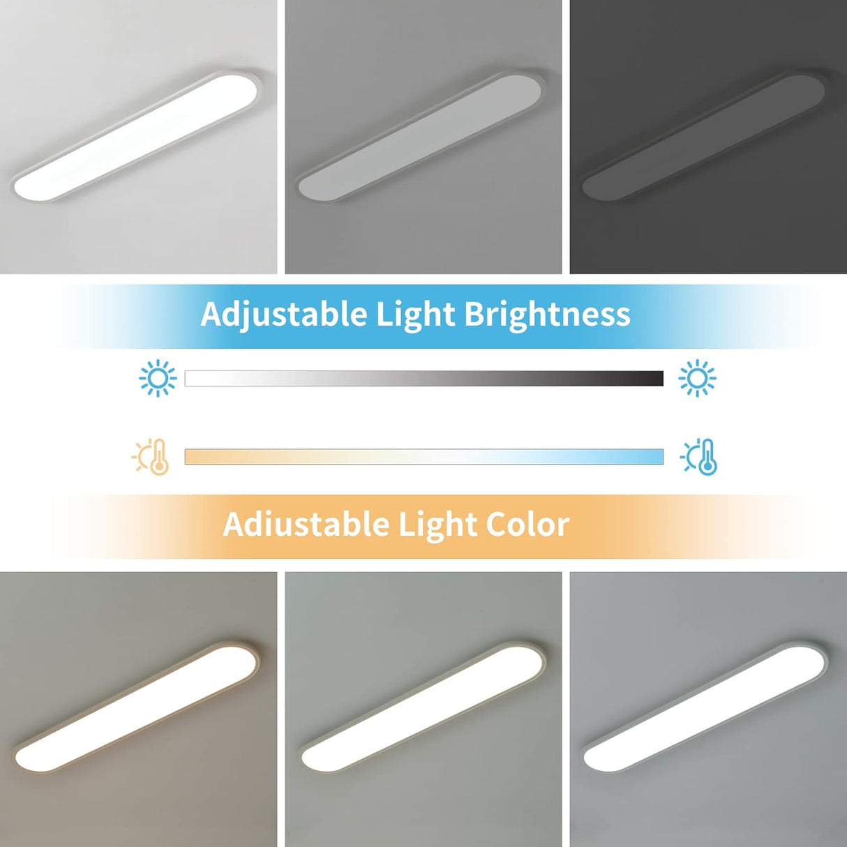 Dimmable LED Ceiling Light 48W White