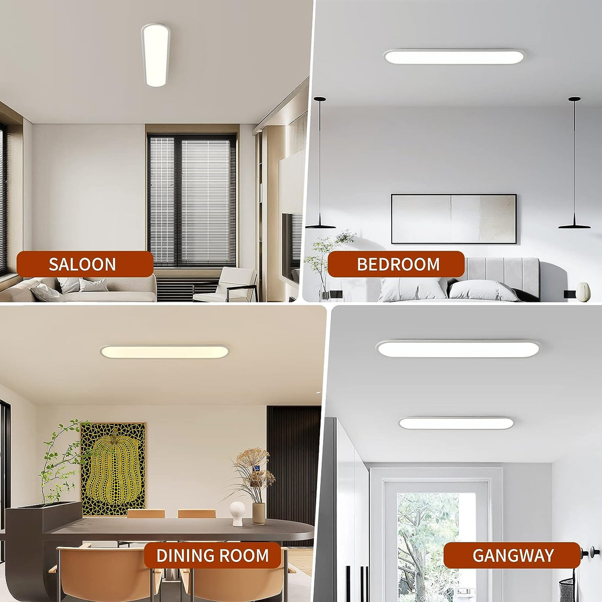 Dimmable LED Ceiling Light 48W White