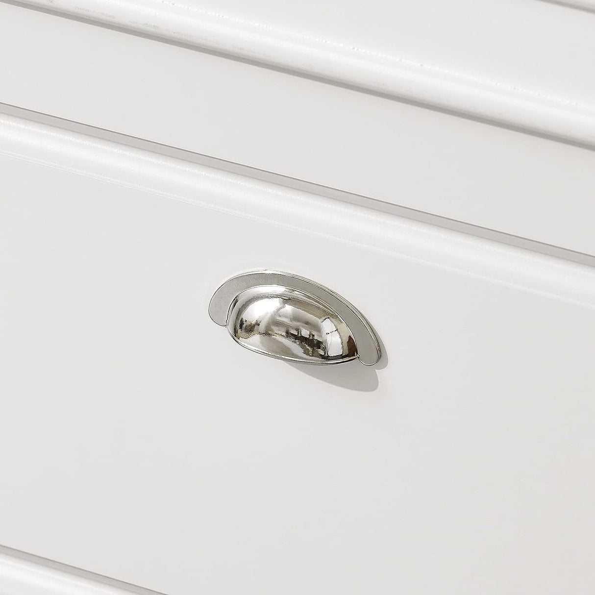 Woolsthorpe Tilt Out Shoe Cabinet, White