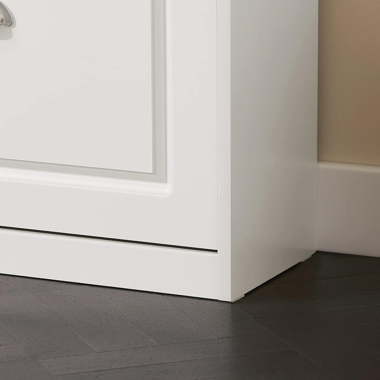 Woolsthorpe Tilt Out Shoe Cabinet, White