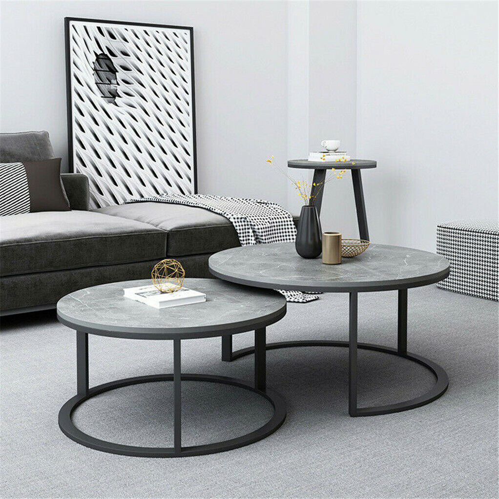 St Andrews Nesting Coffee Table 2pcs, Grey