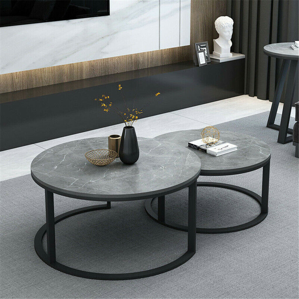 St Andrews Nesting Coffee Table 2pcs, Grey