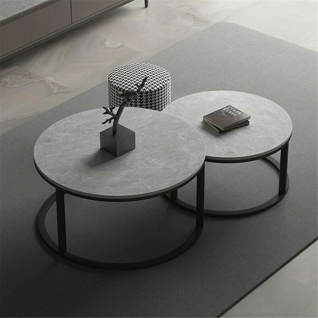 St Andrews Nesting Coffee Table 2pcs, Grey