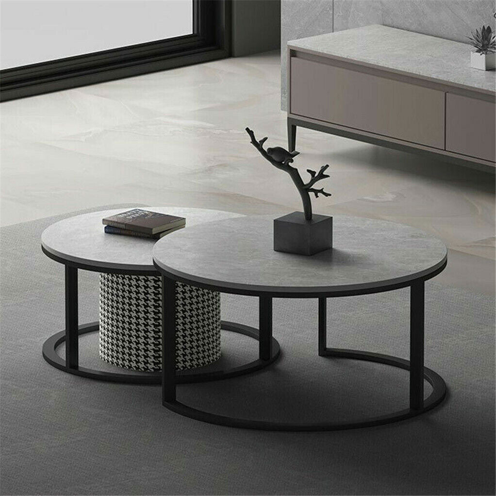 St Andrews Nesting Coffee Table 2pcs, Grey