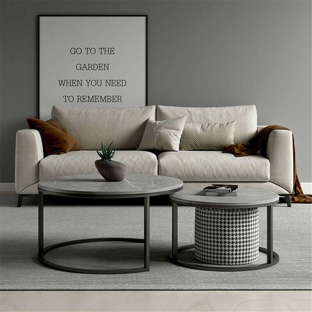 St Andrews Nesting Coffee Table 2pcs, Grey