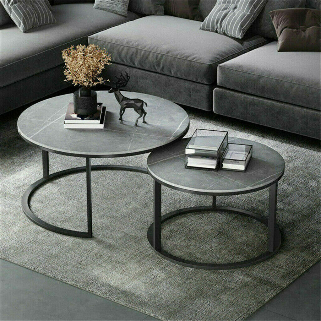 St Andrews Nesting Coffee Table 2pcs, Grey