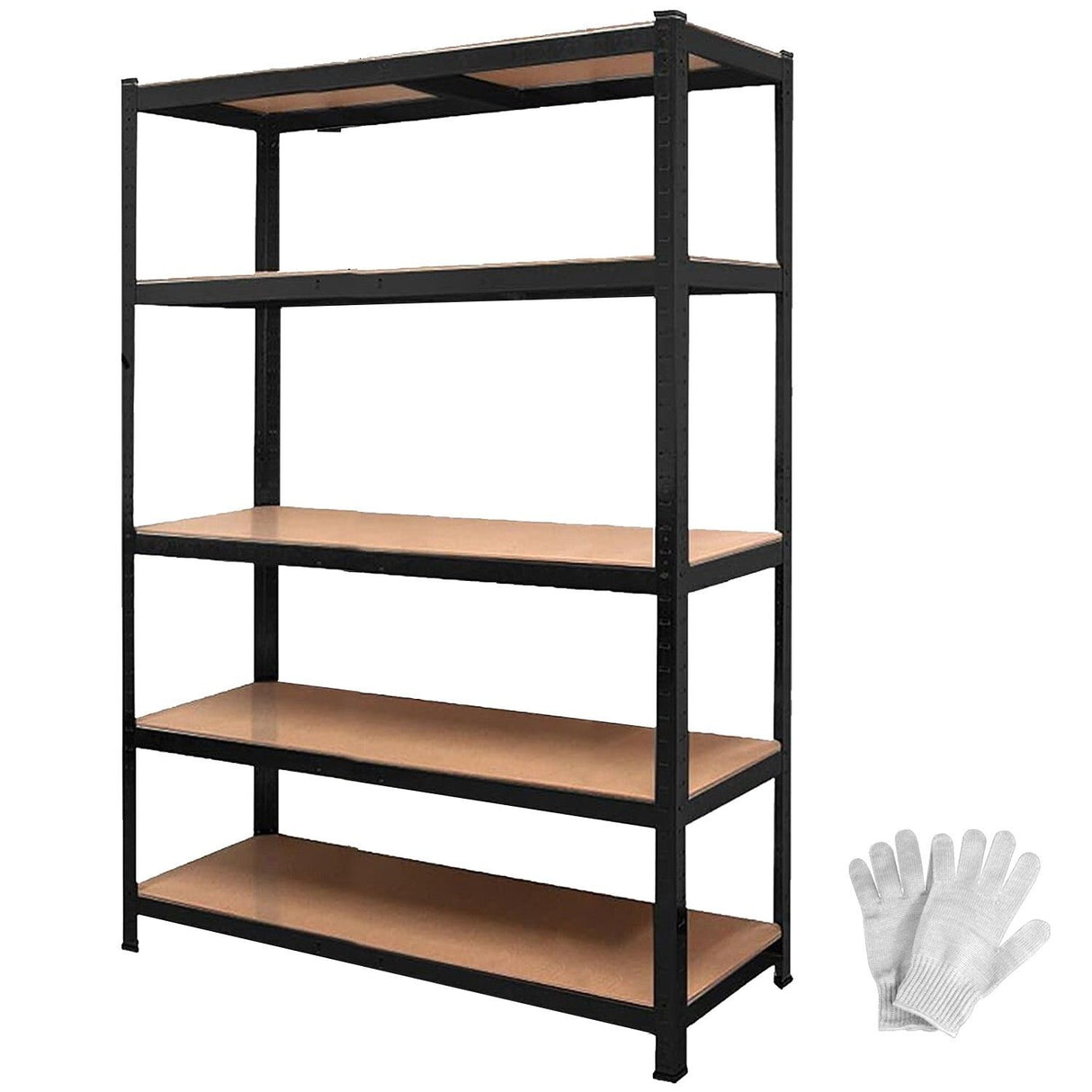 Heavy Duty Boltless Steel Shelving Rack Garage Warehouse Storage 180cm
